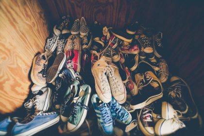 schoenen onder jurk